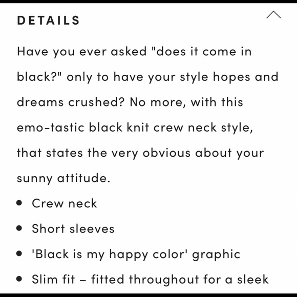 Torrid BLACK IS MY HAPPY COLOR black T-shirt 2X - Picture 5 of 7